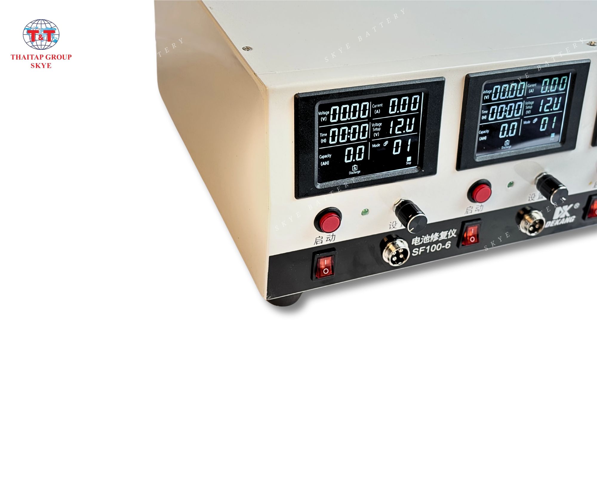 Máy sạc xả ắc quy chính hãng SF100- 6 model 2024
